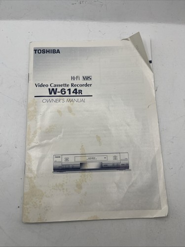 Toshiba 614r video cassette - toshiba,
