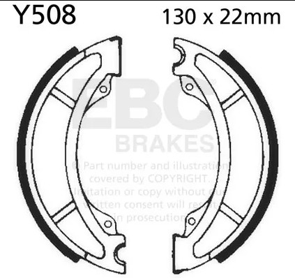 Ebc brake shoes - shoes,