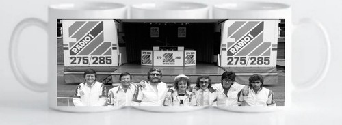Radio roadshow 80s mug - radio, 1