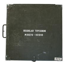 Swedish Military Metal Storage