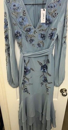 Coast blue floral maxi - floral, dress