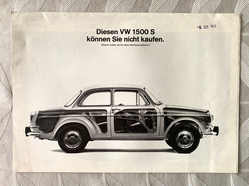 1500 marketing brochure - vw, s