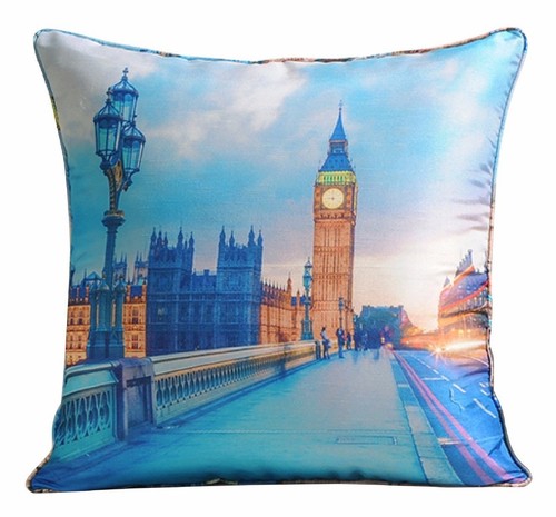 Digital printed city themed - digital,