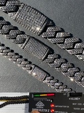 MOISSANITE Real Miami Cuban