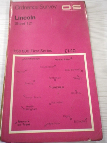 Ordnance survey map sheet 121 - ordnance,