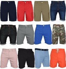 New Mens Chino Shorts Variety