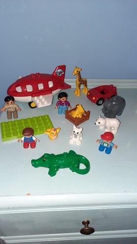Duplo bundle plane car people - duplo,