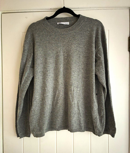 Zara women grey - zara, crew