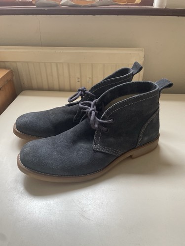 Superdry navy suede - suede, chukka