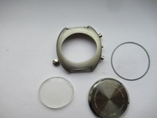 Valjoux Chronograph Watch Case For Calibres 7734 7730 7732 7733 Vintage NOS 40mm