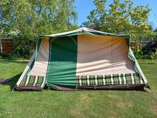 RELUM CANARIA TENT Metal Frame, Canvas for festivals, holidays, weekend breaks.
