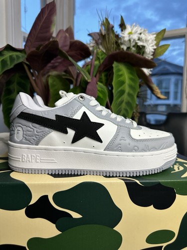 Bapesta low white - low, m2