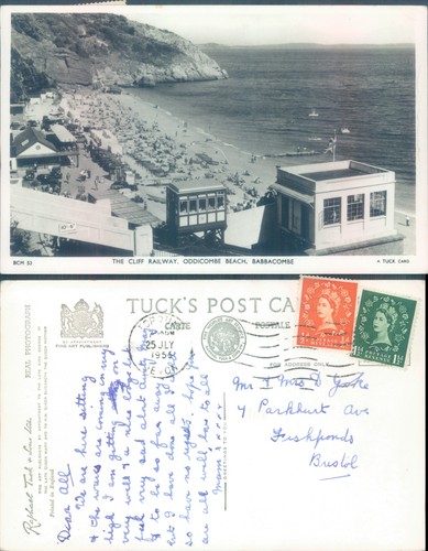 Cliff railway and - cliff,