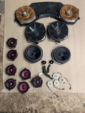 JAGUAR LANDROVER MERIDIAN SPEAKET SET  PINK AUTOBIOGRAPHY