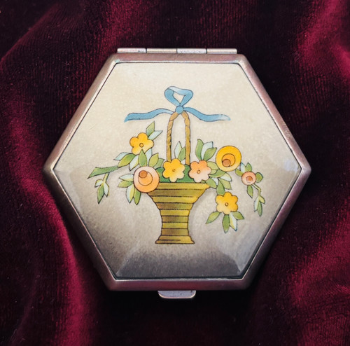 Vintage double compact - double,