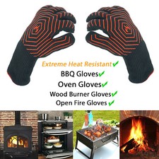 Wood Burning Stove Gloves Heat