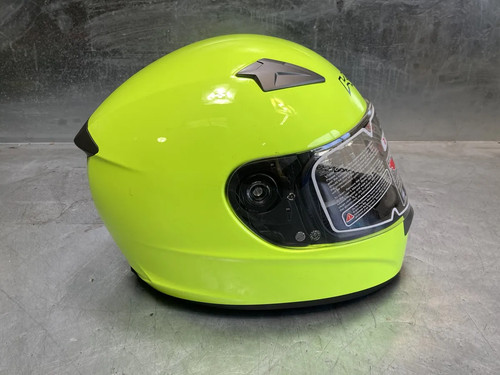 Kbc full face helmet - helmet, neon