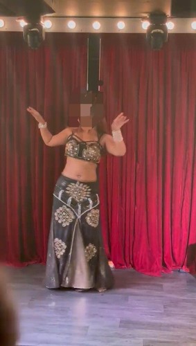 Belly dance costume used - belly,