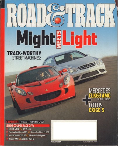 Road track july 2007 - track,