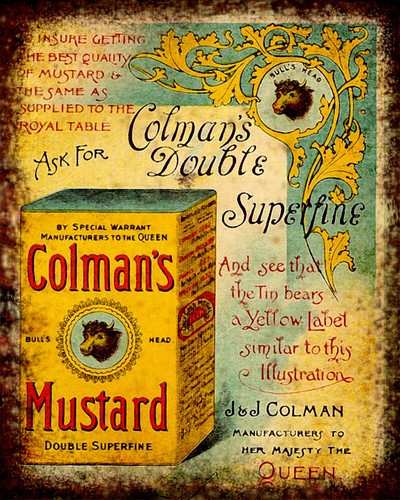 Colmans mustard tin vintage - colmans,