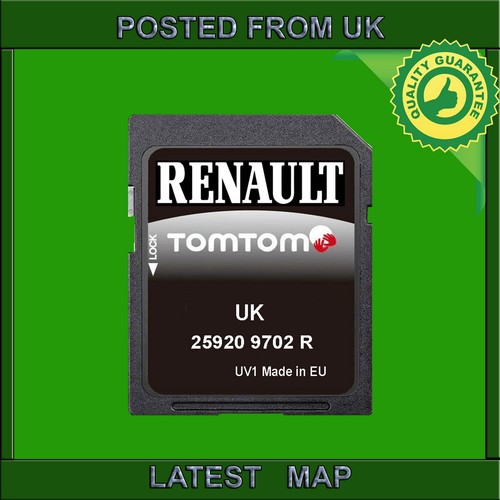 Renault genuine sat nav - genuine, sd