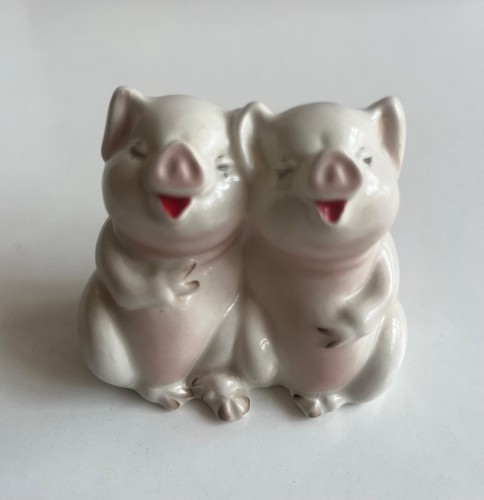 Vintage beswick laughing pigs - vintage,