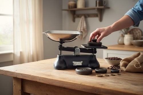 Vintage weylux weighing scales - vintage,