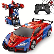Kids RC Transforming Robot Car