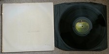 THE BEATLES WHITE ALBUM -ORIG UK APPLE DOUBLE 12" MONO LP 0108621 TOP LOAD - VG+