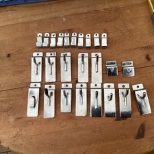 24 ASSORTED SMALL SLAT WALL  /