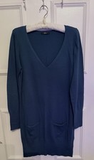 M&S Teal Fine Knit Cotton