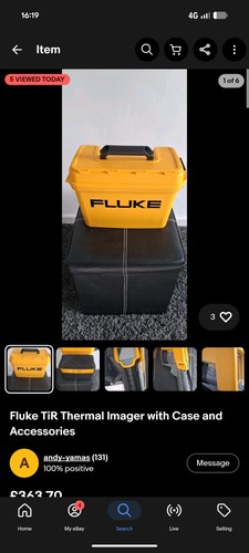 Fluke thermal imaging - imaging, camera