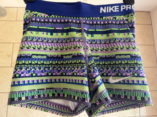 Green print nike pro - nike, size
