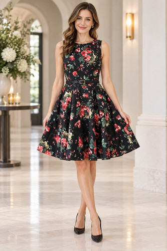 Closet black rose floral - rose,