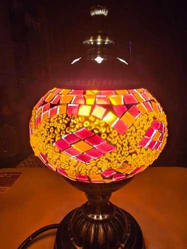 Mosaic table lamp - mosaic,