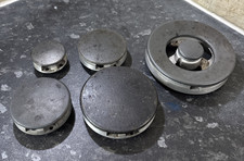 HomeKing Defendi Gas Hob 5 Burner  Cast Iron BYHG710.5SS