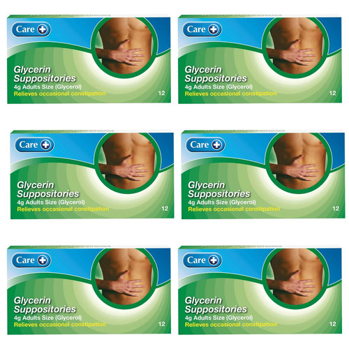 Care glycerin suppositories - care,