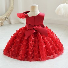 Party Dress Evening Formal Princess Dresses Gown Toddler Baby Girls Christening