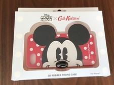 Cath Kidston Mickey Mouse 3D Rubber Phone Case Red (fits iphone 7) . RRP £25