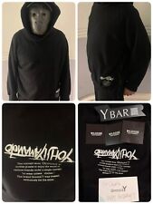 Yohji Yamamoto A/W2025 Y GROUND Black Oversized logo Hoodie Size 3 undercoverism