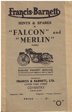 FRANCIS BARNETT FALCON &