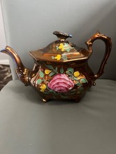 victorian lustre teapot