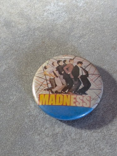 Vintage madness pin badge - pin,