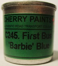 Phoenix C245 First Bus 'Barbie' Blue Enamel Paint 14ml Tin PLUS POD Post