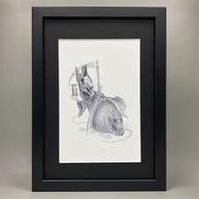 THE GRIM SQUEAKER FRAMED ART