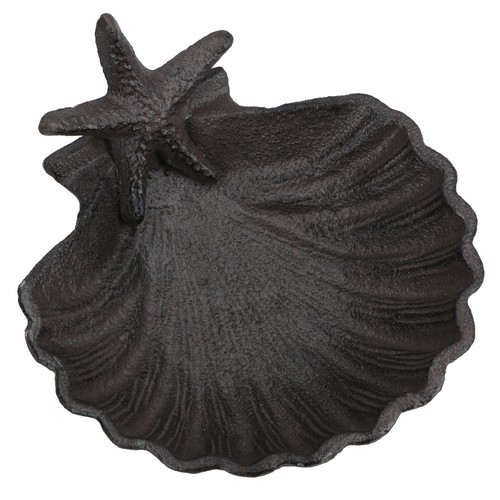 Starfish shell soap dish - starfish, on