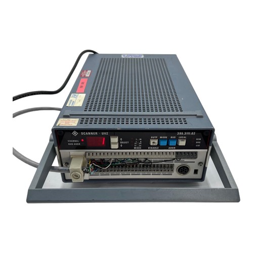 Rohde schwarz uvz scanner - &,