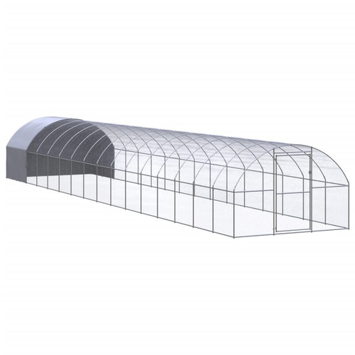 Chicken coop silver 3x4x2m - coop,
