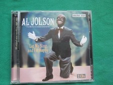 AL JOLSON - LET ME SING AND