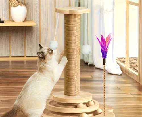 Luxury cat condo willow wood - willow,